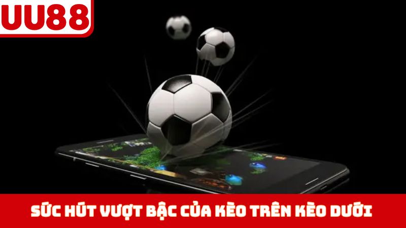 Sức hút vượt bậc của kèo trên kèo dưới